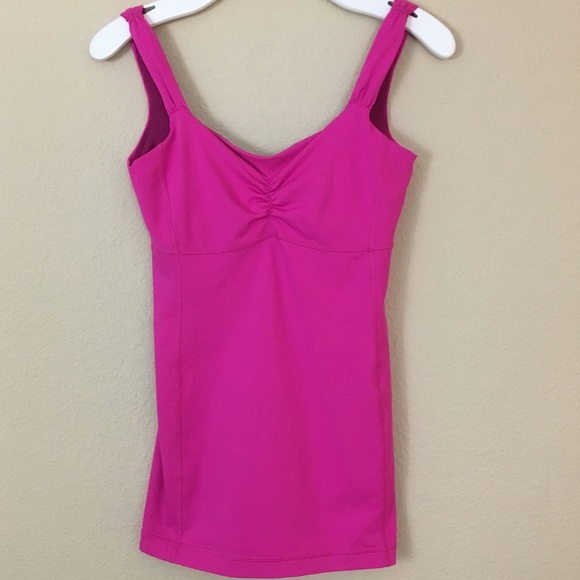 Lululemon Pink Athletic Tank Top size 6 - Picture 1 of 4